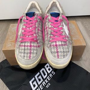 Golden Goose Tweed Sneakers